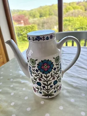 Buy Vintage Midwinter Country Garden Coffee Pot Staffordshire 1960s Mid Century • 10£