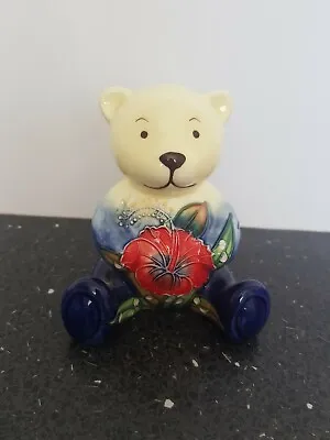 Buy Old Tupton Ware 4  Tube Lined Teddy Bear   Hibiscus   Unboxed. Great Condition  • 12.99£