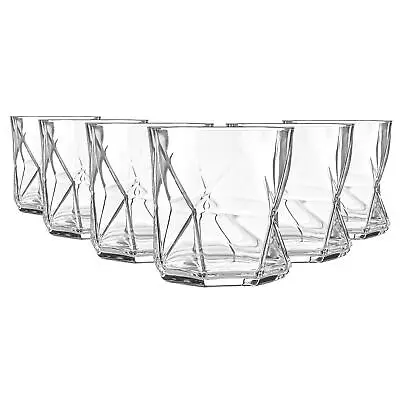 Buy Bormioli Rocco 6x Cassiopea Whisky Glasses Water Old Fashioned 330ml Clear • 23£