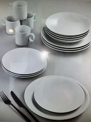 Buy Rosenthal Thomas Loft Dinnerware Set 16 Pcs-  Dinner, Salad, Plates, Bowls Mugs • 184.92£