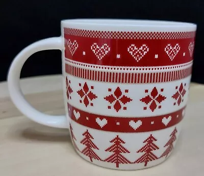 Buy Laura Ashley Red & White Christmas Bone China Mug [Mug Box 5] • 7.50£