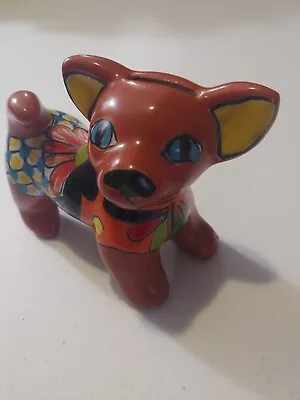 Buy Mexican Pottery Chihuahua Piggy Bank • 18.97£