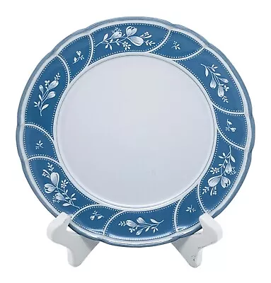 Buy Noritake VICTORY BLUE 8673 Blue White Floral Stoneware Dinner Plate • 13.09£