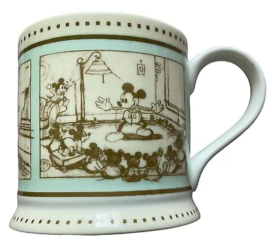 Buy Disney Queens Coffee Mug Steamboat Mickey Mouse Crowd Around Bone China  - GC • 8.99£