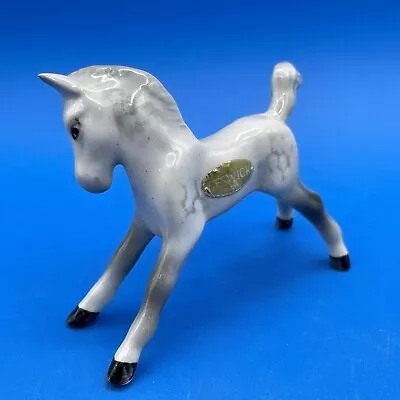 Buy Beswick England Glossy Grey Small Stretched Horse Foal Figurine Model 815 • 33.15£
