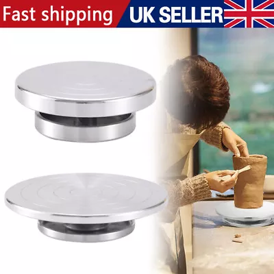 Buy Metal Pottery Turntable Art Pottery Banding Wheel Carving Clay Manual Turntable • 8.49£