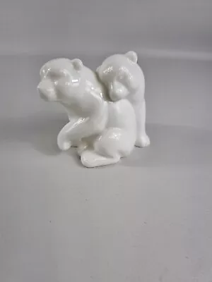 Buy Coalport Moments Polar Bear Cubs Play Time Figurine • 25£