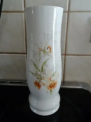 Buy Vintage 1970's Large Daffordils Floral Melba Ware Staffordshire Vase • 5.25£