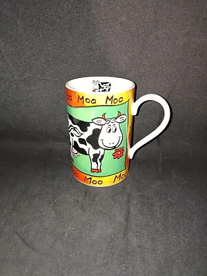 Buy Vintage Dunoon Moo Cow Funny Farm Mug Jane Brookshaw Stoneware Made In Scotland  • 12£