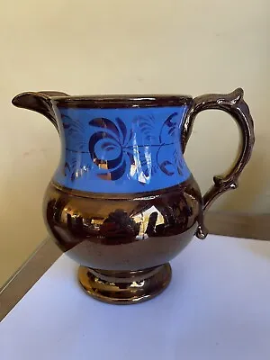 Buy Antique Lustre Ware Water Or Milk Jug 6 Inches Tall • 10£