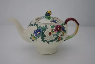 Buy Vintage(1930s) Royal Cauldon  Victoria  Small 1 Pint/2 Cup Tea Pot, A+++ • 37£