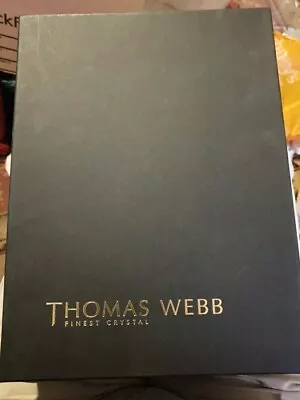 Buy 6 Thomas Webb Finest Crystal Wine Glasses • 59£