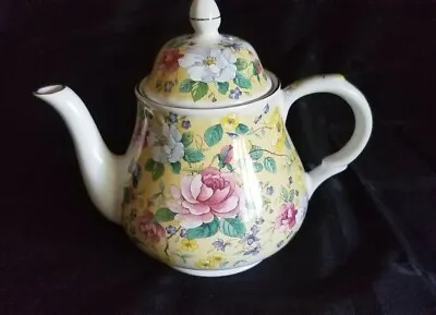 Buy Vintage Floral Rose Arthur Wood & Son Bone China Teapot.  • 42.68£