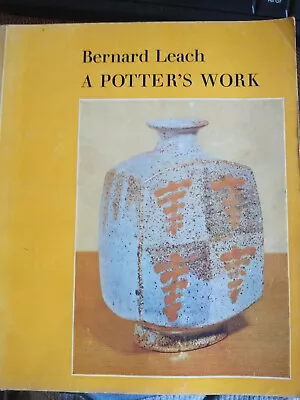 Buy A Potter's Book By Bernard Leach, Jupiter Paperback 1977 • 20£
