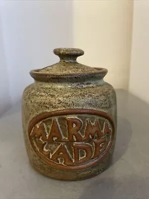 Buy Vintage Tremar Pottery Marmalade Pot  Retro Cornwall • 5£