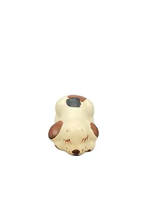 Buy Vintage Rio Hondo California Pottery Sleeping Dog White With Brown Spot • 4.33£