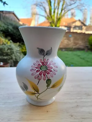 Buy E Radford Studio Pottery Vintage Floral Pattern Vase Fully Marked On The Base. • 4.95£