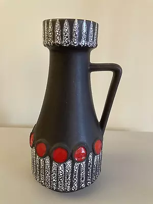 Buy Funky West German Pottery Vase With Handle • 95£