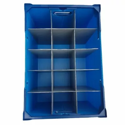 Buy Glassware Storage Boxes Container Crates - Glassjacks - Light Blue  • 73.95£