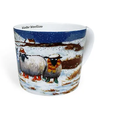 Buy Thomas Joseph Mug, Winter Woollies, Sheep Mug, Bone China, 325ml • 12.99£