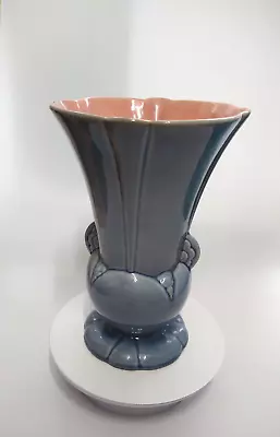 Buy Redwing Pottery Vase #884 Blue With Pink Interior 10  • 31.56£
