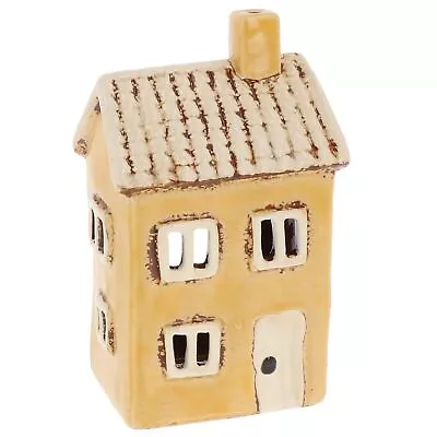Buy Village Pottery Ceramic Tealight Holder Tile And Brick Pastel House Collection • 14.99£