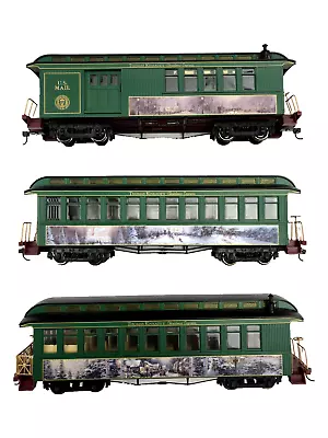 Buy Thomas Kinkade Christmas Express Trains Set 3 Holiday Gathering Combine Car • 37.88£
