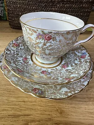 Buy Stunning Vintage Tea Set By Colclough • 25£