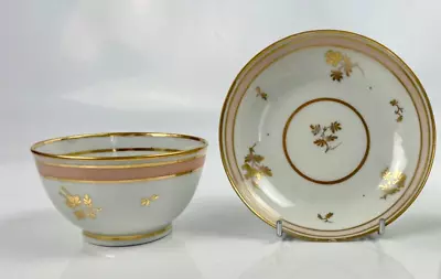 Buy A New Hall Tea Bowl And Saucer C.1795. Pattern 167 • 75£