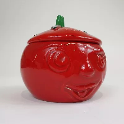 Buy Vintage SylvaC Tomato Novelty Face Pot No. 4751 - 12cm X 12.5cm (#H1/11) • 12.50£