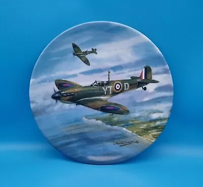 Buy Coalport Reach For The Sky - Dawn Patrol - Collector Plate - Spitfire 8  • 7£