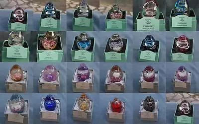 Buy Crystal Clear Collectables Glass Paperweights Assorted New Designs Bnib • 9.99£