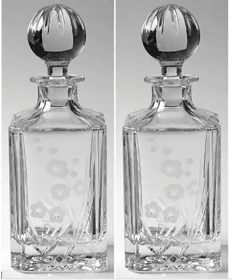 Buy Royal Doulton Crystal Glassware Pair Of Chelsea Decanters Boxed • 100£
