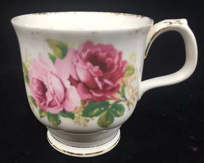 Buy Coffee Mug Cup Roses American Beauty Royal Albert Bone China England 3 1/2  C • 19.55£