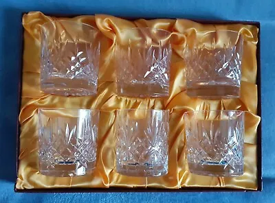 Buy Boxed Set Of 6 Edinburgh Crystal Whisky Glasses • 48£