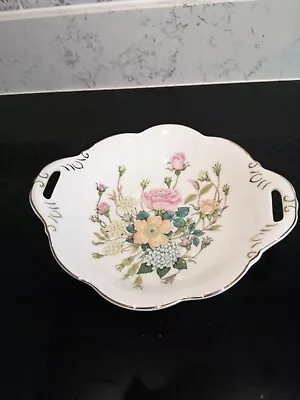 Buy Coalport Rose Garden Plate Trinket  Dish - Fine English Bone China   • 6.99£