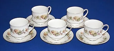 Buy Royal Standard Lyndale Set 5 Tea Cups & Saucers. 1st Quality.  • 15.99£