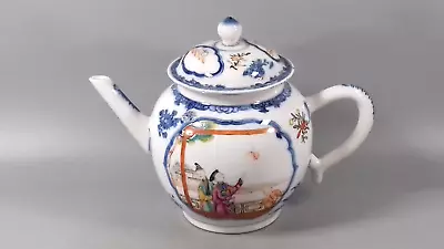 Buy Antique Chinese Export Porcelain Teapot Qianlong • 31£