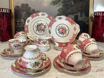 Buy Royal Albert Lady Carlyle Bone China Teaset. Excellent Condition • 275£