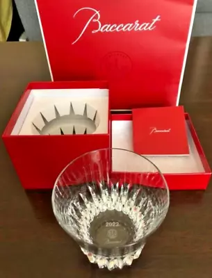 Buy Baccarat Year Tumbler  Crysta 2022 Crystal Rock Glass Unused With Box • 83.24£