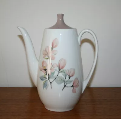 Buy Royal Adderley Coffee Pot  Ophelia  Pattern (Magnolias) C.1960's • 19.50£