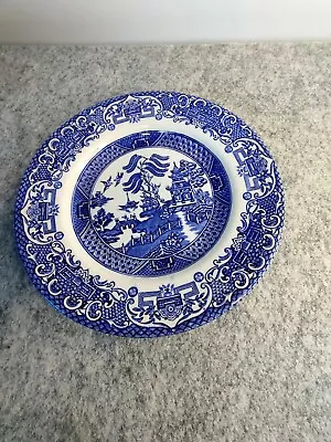 Buy Blue Willow Pattern Dinner Plates • 75£