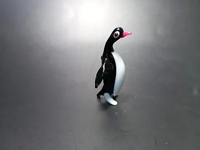 Buy Vintage Penguin Miniature Hand Blown Murano Glass Animal Art Figurine 5cm Tall • 12.80£
