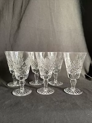 Buy Royal Doulton Crystal Juno Sherry Glasses X6, 4 3/8” Tall Unsigned • 34£