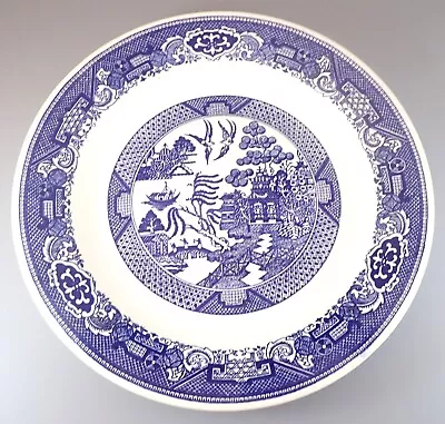 Buy Royal China Blue Willow 11 3/8” Round Chop Plate / Platter USA Willow Ware • 18.04£