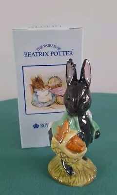 Buy Beatrix Potter By Royal Albert Little Black Rabbit Figurine NEW & BOXED • 25£