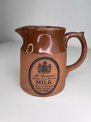 Buy Mr Brannams Devon Terracotta Milk Jug Good Condition. • 9.99£