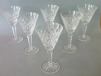Buy Waterford Crystal Tyrone 6 Claret Wine Glasses 16.5cm: Not Adare As Stem Differs • 160£