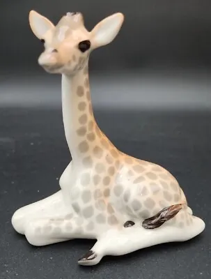 Buy Beautiful Russia Imperial Lomonosov Porcelain African Giraffe Sculpture Figurine • 23.70£