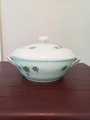 Buy Thomas Germany China Pattern #7077  White W/Green Flowers Vegetable Serving Dish • 18.90£